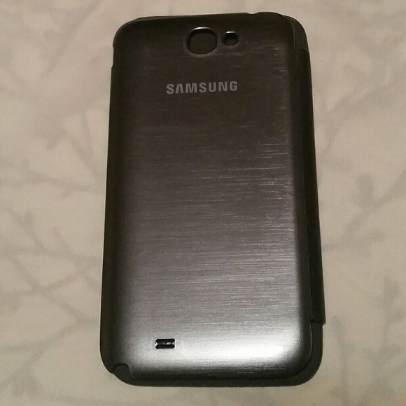 Samsung Galaxy Note 2 Flip Cover Titanium Gray - Picture 3 of 3